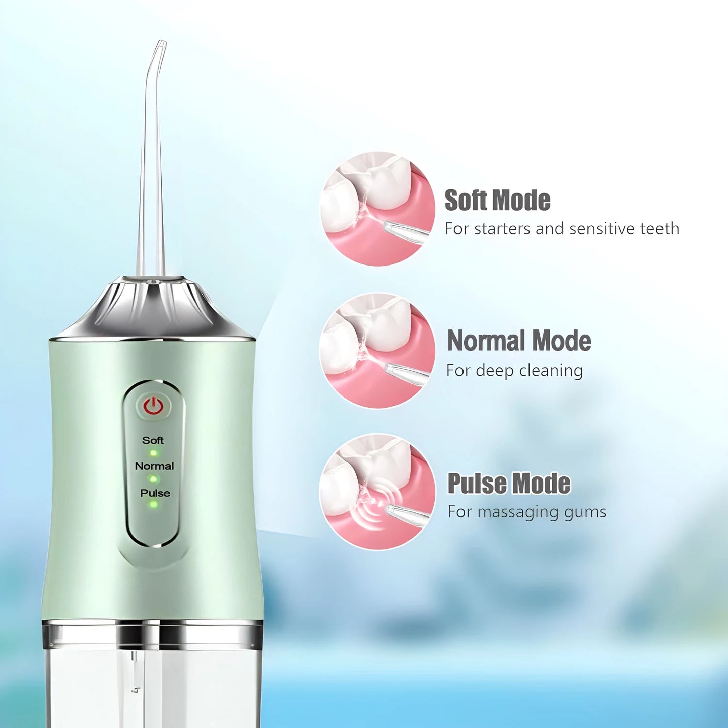 Oral Irrigator Water Jet Flosser