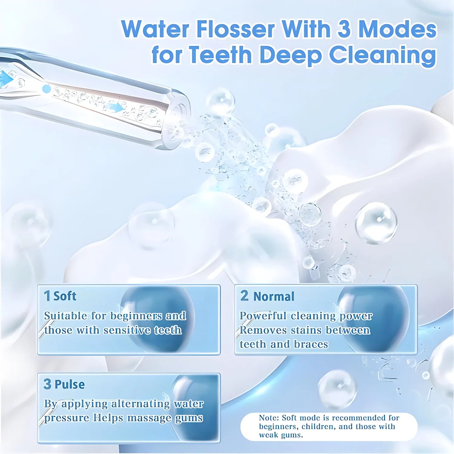 Oral Irrigator Water Jet Flosser